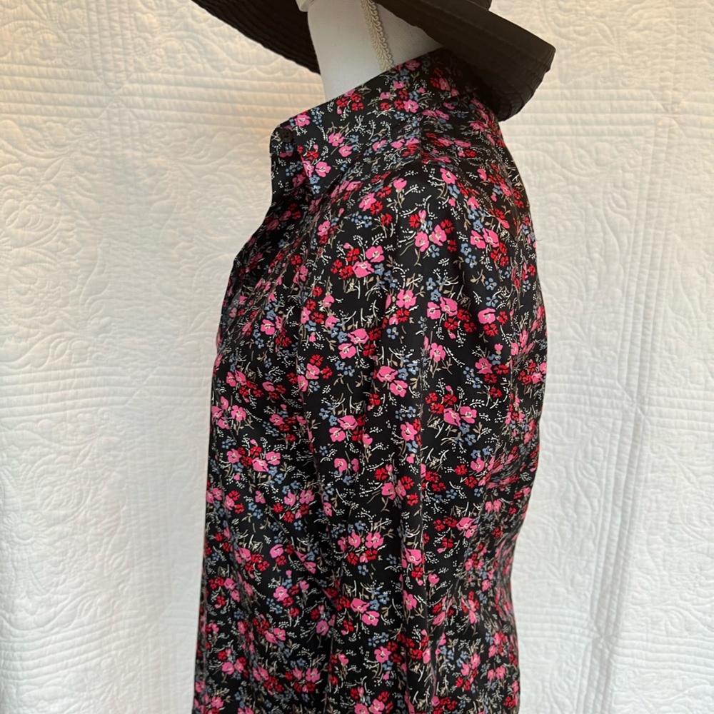 Chaps Cotton Button Down Blouse - image 2